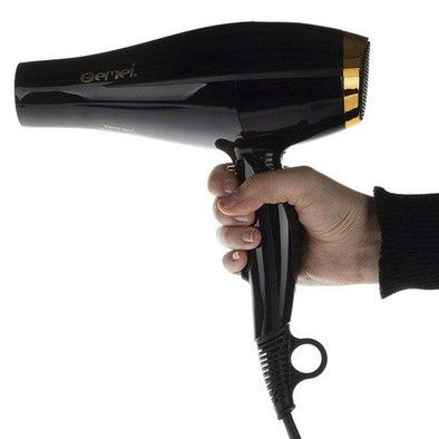 Легкий профессиональный фен Gemei GM 1765 2800 Вт, Фен для жестких волос, Фен IN-810 для дома | Зображення 2