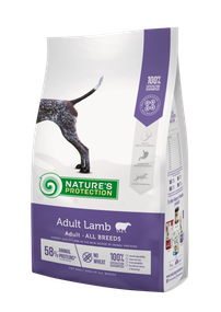 Корм Nature's Protection Adult Lamb All Breeds сухий з ягнятиною для дорослих собак всіх порід 4 кг