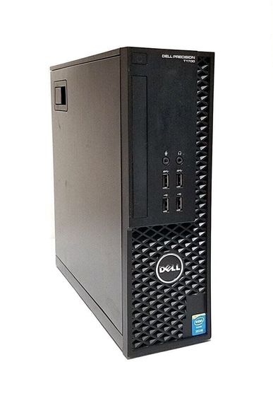 Рабочая станция Dell Precision T1700 Desktop / Intel Xeon E3-1231 v3 (4 (8) ядра по 3.4 - 3.8 GHz) / 16 GB DDR3 / 240 GB SSD / nVidia Quadro P600, 2 GB GDDR5, 128-bit б/в | Зображення 1