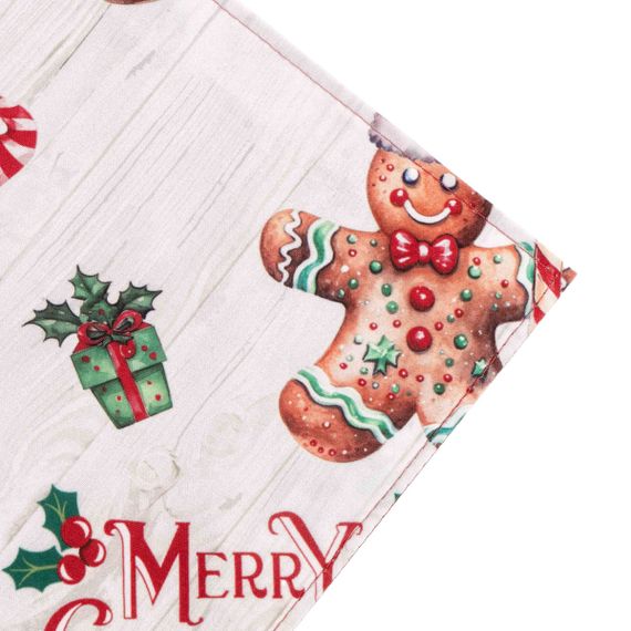 Набір сервірувальних серветок Ardesto Christmas Gingerbread ART15HG 30х45 см 2 шт | Зображення 2