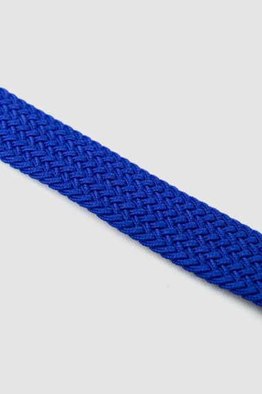 Ремінь унісекс однотонний, колір електрик, 196R35T1W6 | Зображення 4