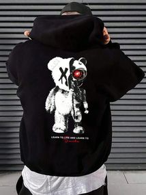 Худі з ДТФ на Флісі (оверсайз)