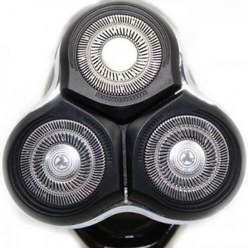 Мужская электробритва для бороды Gemei GM-7720 роторная аккумуляторная для мужчин | Зображення 3