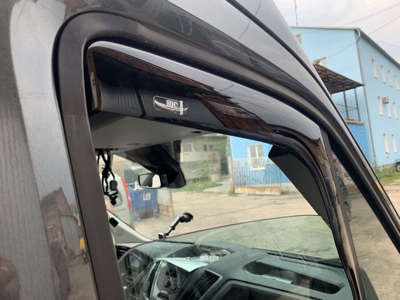 Ветровики вставные (2 шт, HIC) для Ford Transit 2014-2024 гг | Зображення 2