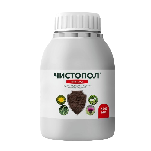 Гербіцид Чистопол 500мл розчинний концентрат Protecton