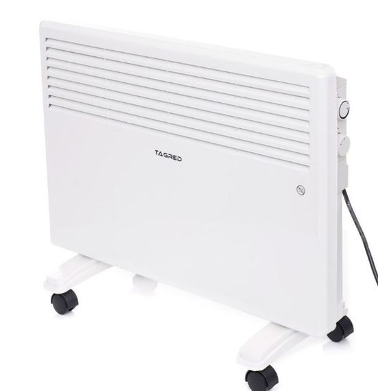 Електричний конвектор Tagred напольний/настінний, 1500 Вт, площа обігріву 15 кв.м., Білий (TA911W) | Зображення 1