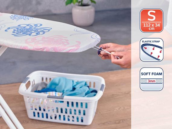 Чохол для прасувальної дошки Leifheit Cotton Classic 112×34 см, бавовняний, S (71597) | Зображення 1