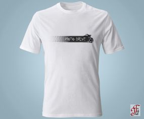 Футболка жіноча з принтом   Moto Drive.