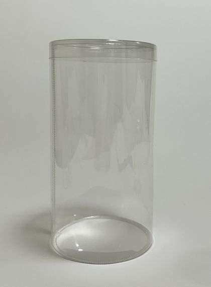 Тубус пластиковый 90*180 пищевой прозрачный