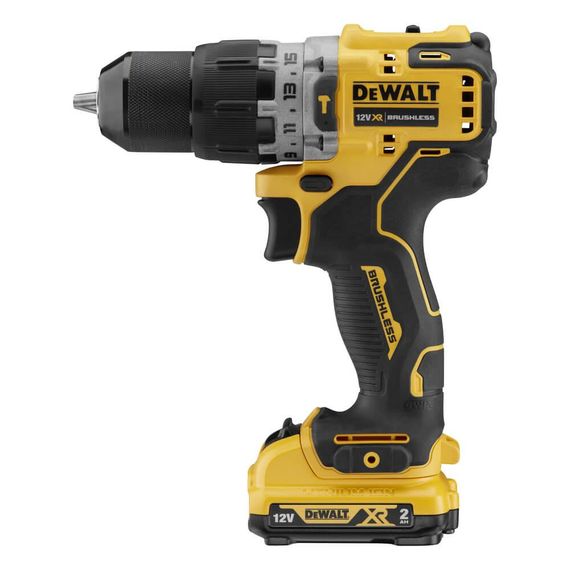 Дрель- аккумуляторная бесщеточная ударная 57,5 Нм DeWALT DCD706D2 | Зображення 2