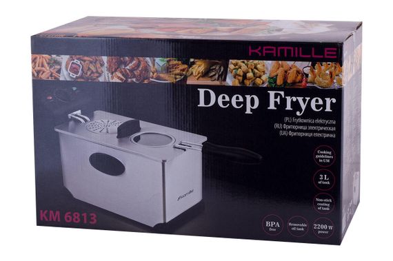 Фритюрница Kamille KM-6813 | Зображення 2