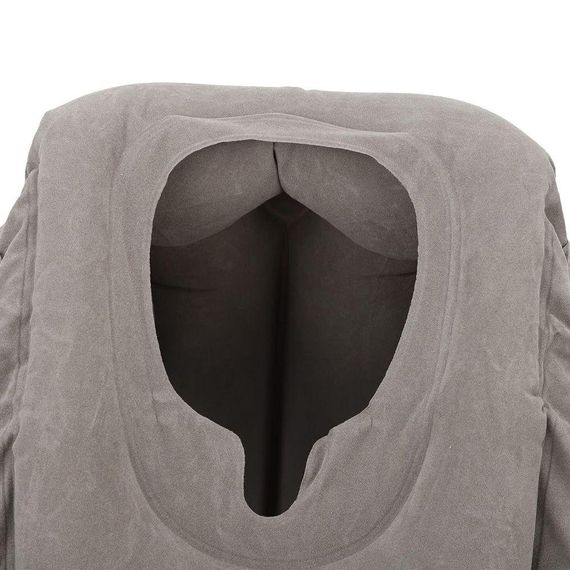 Надувна обіймальна подушка для подорожей (55х35х30см), в чохлі / Подушка-обіймашка для тривалих поїздок | Зображення 4