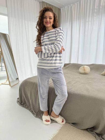 Пижама женская Серая M (2735) | Зображення 1