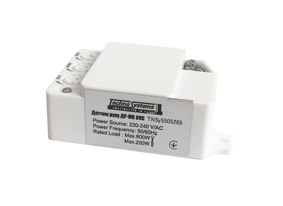 Датчик движения ДР-МХ 09С белый 800Вт 360гр 10м IP20 микроволновой Ny95505265 | Зображення 3