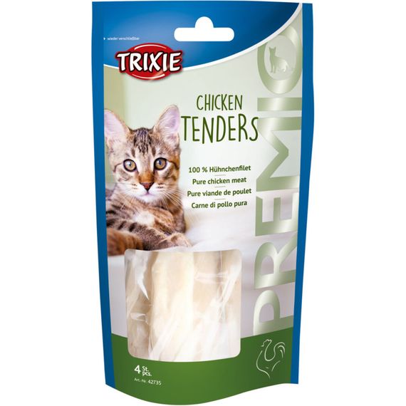 Ласощі Trixie PREMIO Chicken Tenders д/кот. куряча грудка 70гр/4шт | Зображення 1