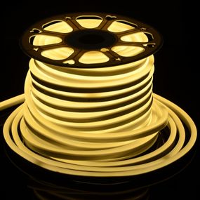 Светодиодная лента влагозащищенная теплый оттенок 220V 13.2W 5730 WW NEON IP65 1m (BY-035/120)