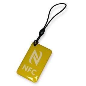 NFC метка брелок Primo NTAG213 - Yellow
