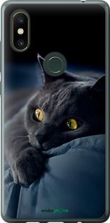 Чохол на Xiaomi Mi Mix 2s Димчастий кіт "825u-1438-2448"