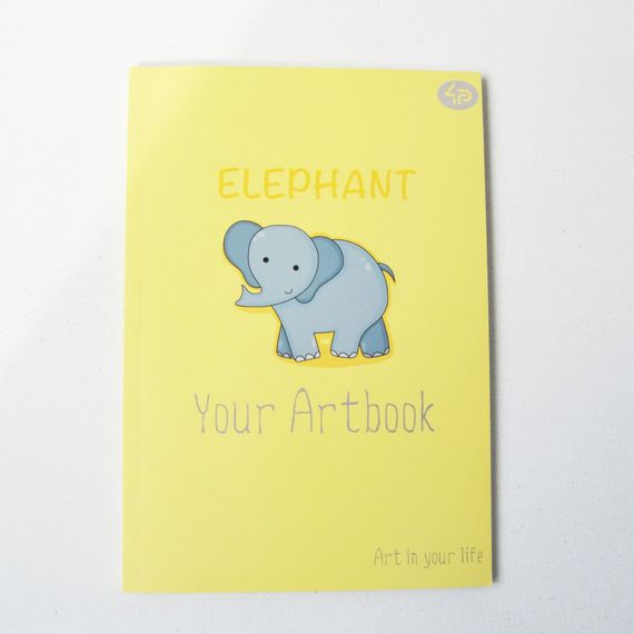 Блокнот 4Profi Artbook elephant 48 арк. формат А5 902309