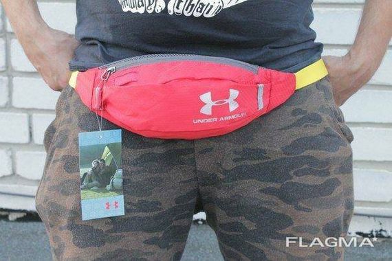 Поясная сумка Under Armour (красная) сумка на пояс