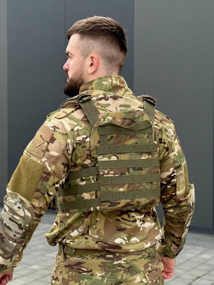 Плитоноска MOLLE Multicam з підсумками для магазинів | Зображення 5