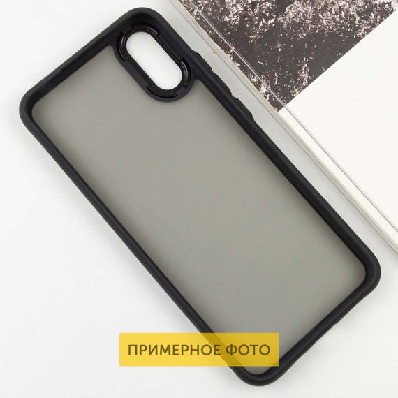 Чохол TPU+PC Lyon Frosted для Oppo A60 4G Black | Зображення 2