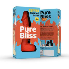 Свічка член Pure Bliss 15 см Orange