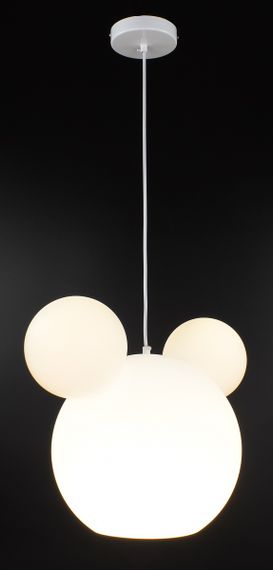 Люстра підвісна на 3 лампочки 26780 Білий 40-200х30х44 см. | Зображення 5