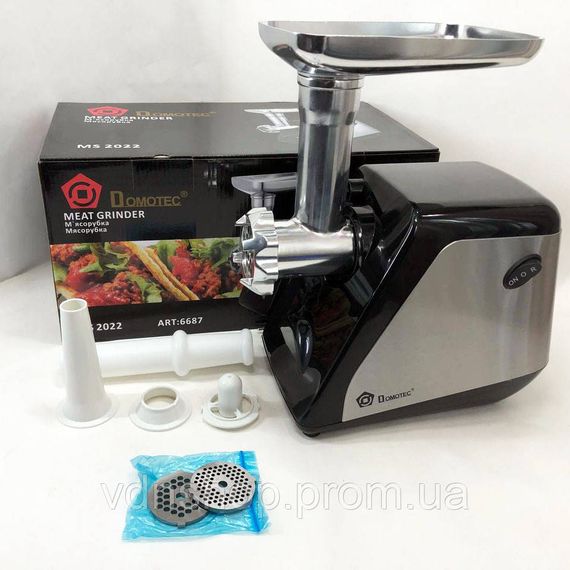 Потужні м'ясорубки побутові, М'ясорубка з функцією овочерізки, Міні м'ясорубки 'ясорубка велика XA-59 | Зображення 2