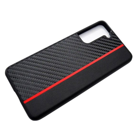 Чохол накладка Primolux CFC для Samsung Galaxy S21 Plus (SM-G996) - Black&Red | Зображення 2