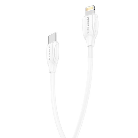 Кабель для зарядки телефона. USB Borofone BX19 Type-C to Lightning 20W 2m | Зображення 2