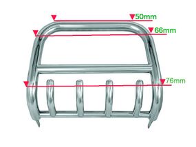 Кенгурятник QT006 (нерж.) для Suzuki XL7 1998-2006 гг