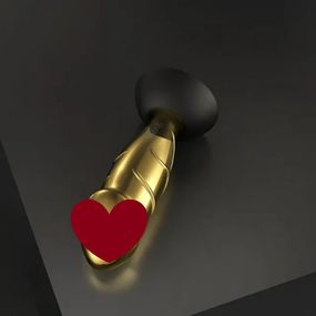 Масажер простати реалістичний з вібрацією та пультом дистанційного керування. sexstyle