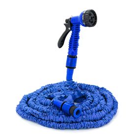 Шланг Садовий KY-225B, 7.5-22.5м/75ft, Blue, + розпилювач, насадка на кран, Box