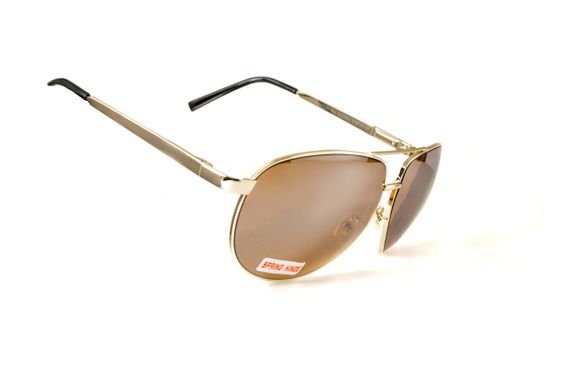 Окуляри захисні Global Vision Aviator-4 (drive mirror), коричневі лінзи | Зображення 4