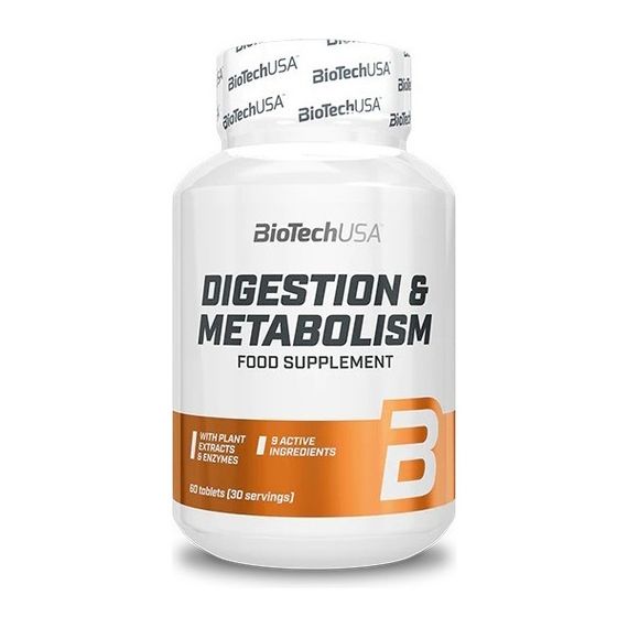 Натуральная добавка для спорта BioTechUSA Digestion and Metabolism 60 Tabs