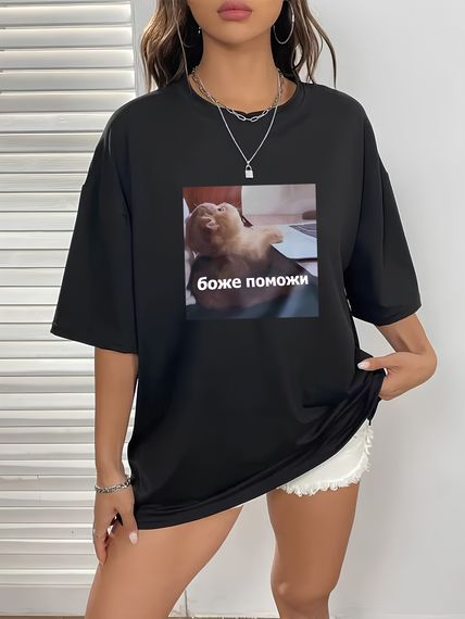 Жіноча футболка з дтф