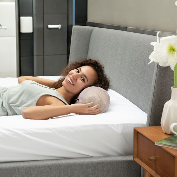 Подушка валик NORDIC COMFORT IDEIA 15х40 см з повітропроникною вставкою беж (8-34691*002) | Зображення 8