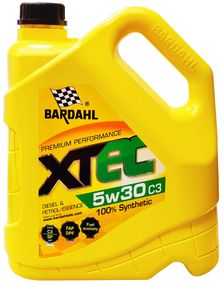 Моторна олива Bardahl XTS 5w-40 5л.