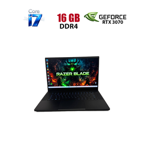 Игровой ноутбук Razer Blade 15 RZ09-0409 / 15.6" (2560x1440) IPS / Intel Core i7-11800H (8 (16) ядер по 2.3 - 4.6 GHz) / 16 GB DDR4 / 1000 GB SSD NVMe / nVidia GeForce RTX 3070, 8 GB GDDR6, 256-bit / WebCam б/у