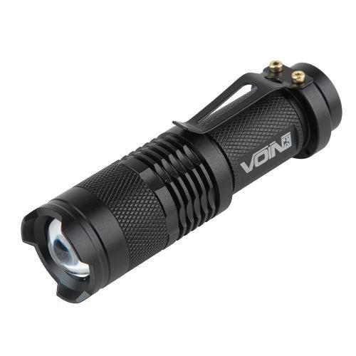 Ліхтарик ручний VOIN VL-3028, LED XPE, 100Lm, зум, алюміній, 1хАА (не в комплекті) | Зображення 5
