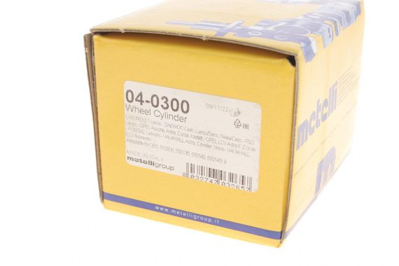 Циліндр гальмівний задній Daewoo Lanos Nexia 95- Opel Ascona C Corsa A Kadett 81-93 Astra F 98-05 04-0300 | Зображення 6