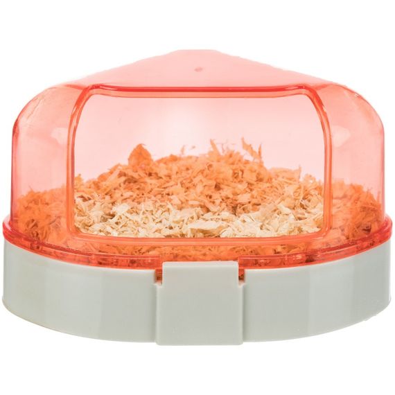 Туалет Trixie для гризунів кутовий з лопаткою пластиковий 14x8x11 см | Зображення 3