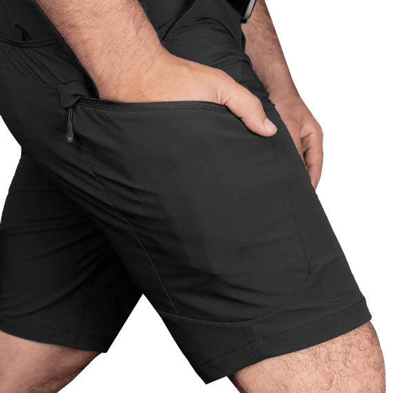 Шорти Lizard Nylon Чорні (7151), M | Зображення 3