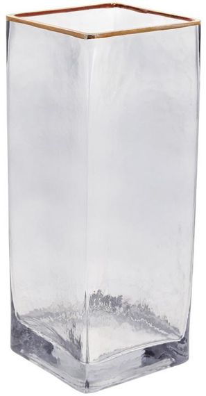 Кількість: Ваза настільна скляна Evian 25х10см light gray
