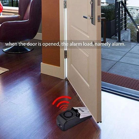 Дверная сигнализация на батарейках door stop alarm | Зображення 7