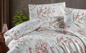 Постільна білизна First Choice Homesko Ranforce сімейний 160 х 220 см Tegan Powder
