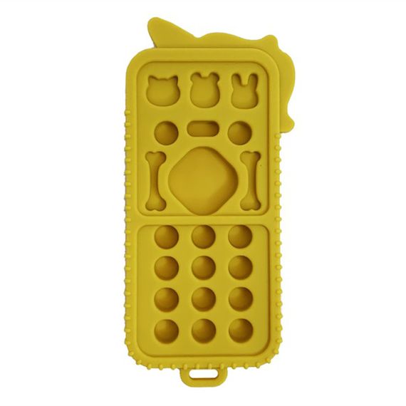 Силіконовий прорізувач пульт "Єдиноріг" MGZ-0425(Yellow) | Зображення 1