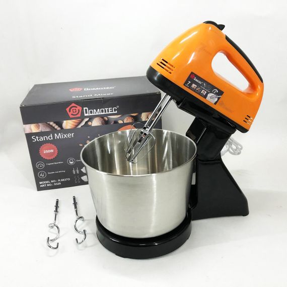 Міксер двовінчиковий побутовий Domotec, Міксер для кухні Кулінарний тіста RS-36 | Зображення 4