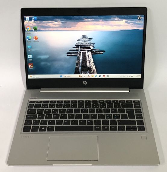 Ультрабук HP ProBook 445 G7 / 14" (1920x1080) IPS / AMD Ryzen 3 4300U (4 ядра по 2.7 - 3.7 GHz) / 8 GB DDR4 / 256 GB SSD / AMD Radeon RX Vega 5 Graphics / WebCam / Win 11 Pro б/в + Подарунок Флеш-накопичувач Kingston DataTraveler Exodia S 64 ГБ | Зображення 1